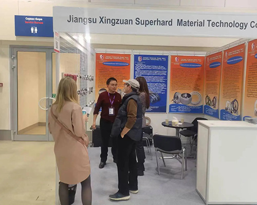 Jiangsu Xingzuan Superhard Material Technology Co., Ltd. participated in the MITEX-2023 exhibition in the Russia