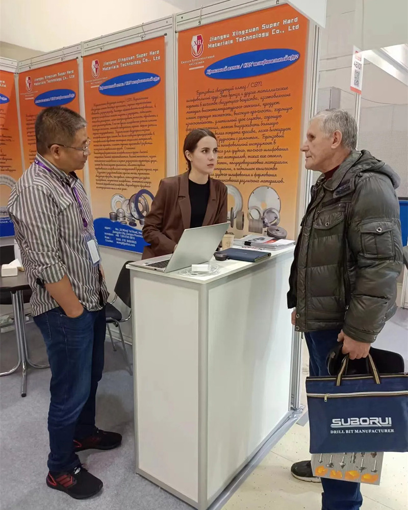 Jiangsu Xingzuan Superhard Material Technology Co., Ltd. participated in the MITEX-2023 exhibition in the Russia2