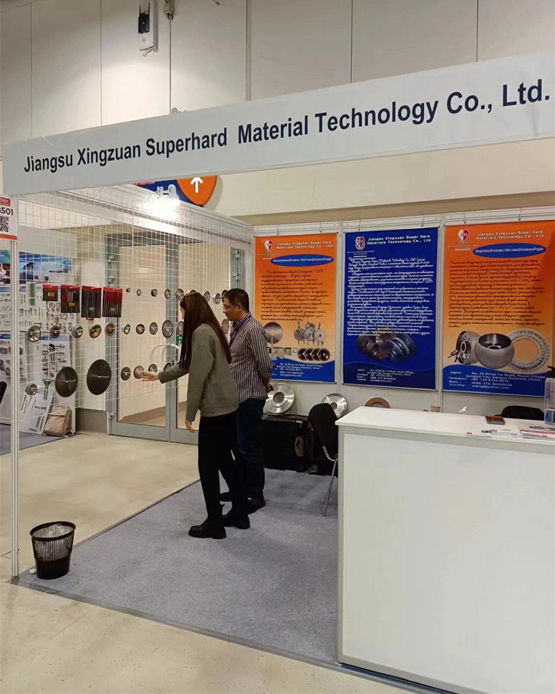 Jiangsu Xingzuan Superhard Material Technology Co., Ltd. participated in the MITEX-2023 exhibition in the Russia3