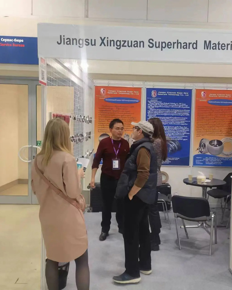 Jiangsu Xingzuan Superhard Material Technology Co., Ltd. participated in the MITEX-2023 exhibition in the Russia1