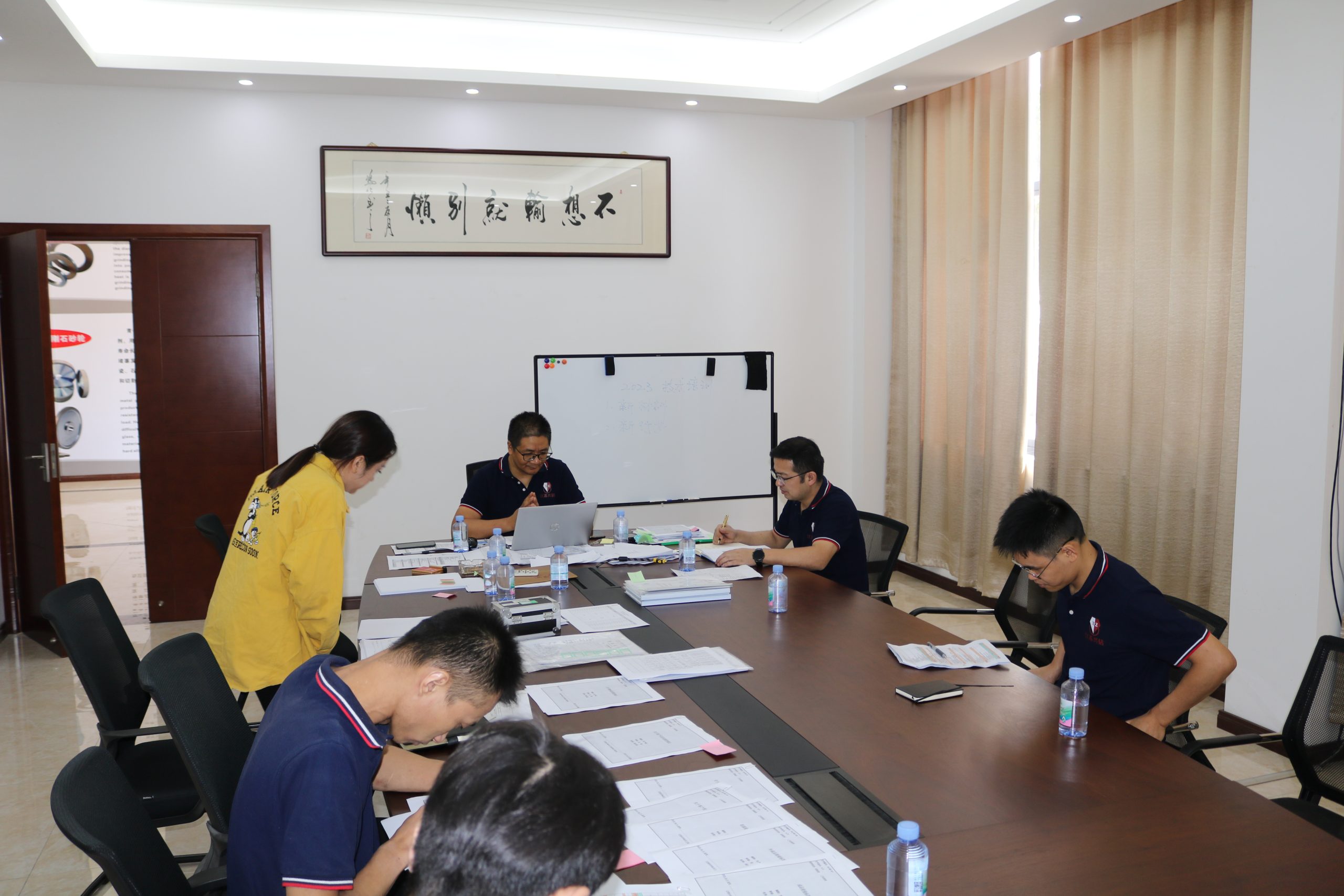 Protecting quality with “craftsmanship”——Quality inspection team of Jiangsu Xingzuan Diamond Grinding Wheel Factory